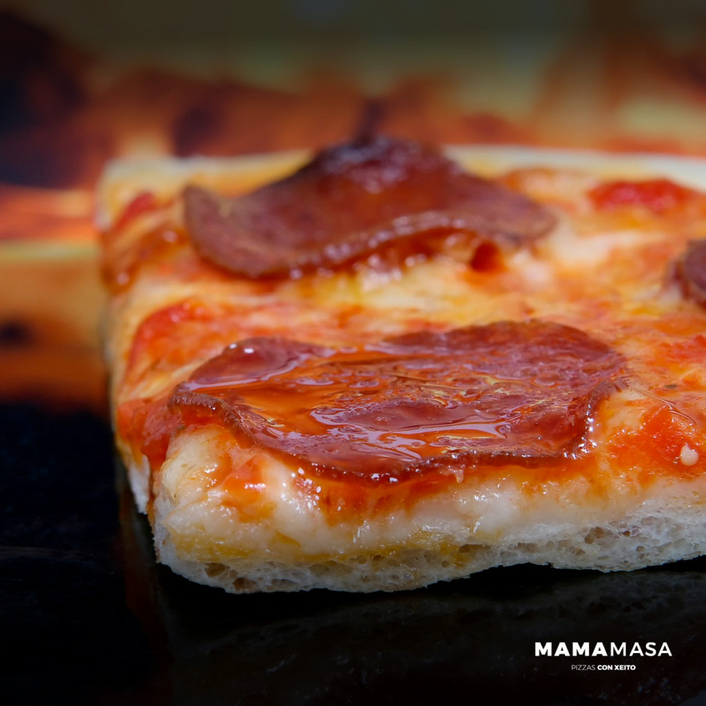 La primera pizza en el espacio