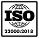 ISO 22000:2018 Certificado de seguridad alimentaria